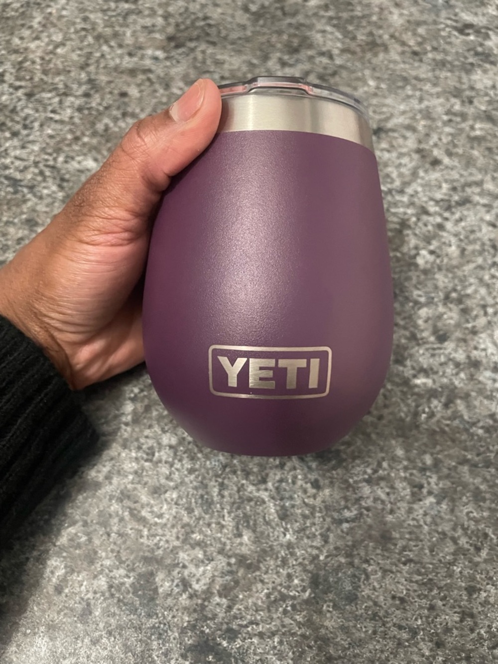 Yeti Purple Stainless Steel 295 ml Wine Tumbler